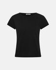 Bassike Slub Heritage T Shirt Black