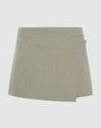 St Agni Wrap Short Moss Grey
