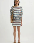 Posse Nadine Top Chocolate Multi Stripe