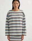 Posse Nadine Top Chocolate Multi Stripe