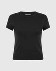 St Agni Organic Baby Tee Jet Black