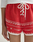 Posse Cody Short Red Ivory Fish