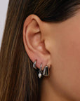 Arms of Eve Cordelia Pearl Earrings Silver