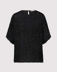 St Agni Feathered Silk Tee