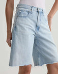 AG Hattie Short High Rise Sunfaded Destructed
