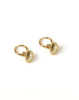Arms of Eve Shelli Earrings Gold