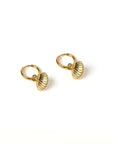 Arms of Eve Shelli Earrings Gold