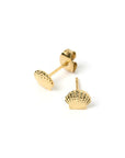 Arms Of Eve Shelli Gold Studs