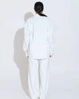 Sara Fox Mosse Pant Off White