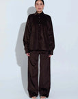 Sara Fox Mosse Shirt Jacket Cacao