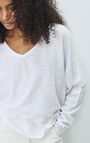 American Vintage Womens Sonoma Long Sleeve T Shirt White
