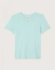 American Vintage Sonoma T Shirt Crew Neck Vintage Ice Cold