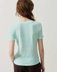 American Vintage Sonoma T Shirt Crew Neck Vintage Ice Cold