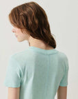 American Vintage Sonoma T Shirt Crew Neck Vintage Ice Cold