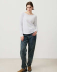 American Vintage Sonoma Women's T Shirt Arctic Melange