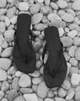 La Tribe Square Toe Thong Black