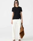 Bassike Classic T Shirt Black