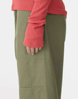 Bassike Sheer Rib L/S T Shirt Heritage Red