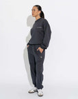 Sara Fox Drift Classic Fit Track Pant Mariner Chalk