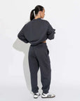 Sara Fox Drift Classic Fit Track Pant Mariner Chalk