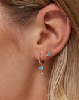 Jolie & Deen Janie Studs Blue