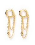Arms Of Eve Paloma Huggie Earrings Gold