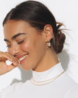 Arms Of Eve Paloma Huggie Earrings Gold