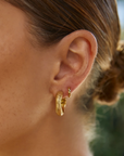 Arms Of Eve Sadie Hoop Earrings Gold