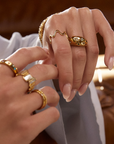 Arms Of Eve Tyra Ring Gold