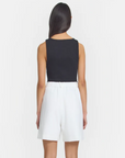 Viktoria and Woods V and W Cut Out Tank Black