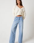 Rollas Kate Baggy 90s Vintage Blue