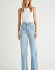 Heidi High Rise Ranch Loose Straight Mid Vintage Blue