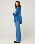 Rollas Classic Shacket Ashley Blue