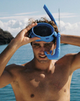 Gentle Habits Dive Mask and Snorkel Set Immersion Blue