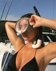 Gentle Habits Dive Mask and Snorkel Set Checkered
