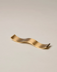 Gentle Habits Brass Wave Incense Holder