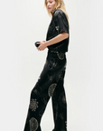 Silk Laundry Bias Cut Fibonacci Pant Black