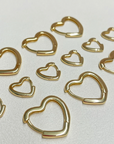 Arms Of Eve Sweetheart Earrings Large Gold.