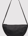 St Agni Soft Crescent Bag Black