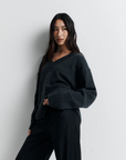 Romy Ingrid Sweater Dark Grey