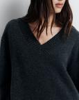 Romy Ingrid Sweater Dark Grey