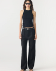 Bassike Tailored Pant Black