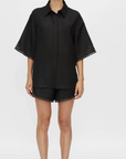 Camilla and Marc Lolani Embroidered Shirt Black