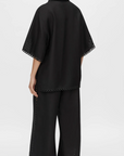 Camilla and Marc Lolani Embroidered Shirt Black