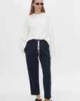Camilla and Marc Zylus Track Pant Navy White