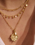 Murkani Loved Always Pendant Necklace Gold Plated