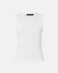 Camilla And Marc Alba Crew Neck Tank Soft White