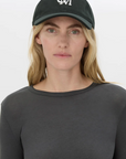 Camilla and Marc Isolde Embroidered Logo Cap Black