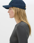 Camilla and Marc Sonora Embroidered Logo Cap Deep Ink