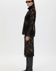 Camilla and Marc Zemira Long Sleeve Lace Top Black